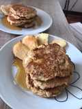 Pancakes 🥞 de avena, manzana 🍎 y canela