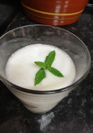Una foto de Batido de melón