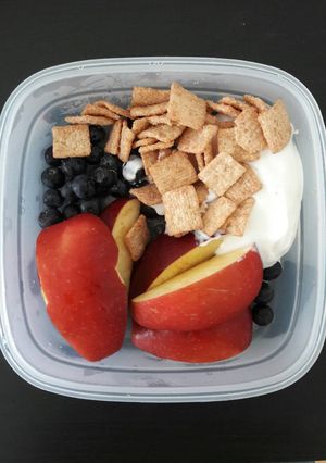 A picture of Easy healthy quick breakfast.