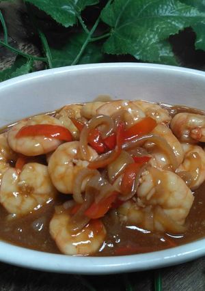 Foto resep Udang saus Teriyaki