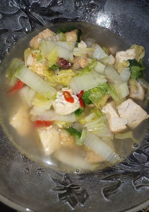Foto resep Tumis Sawi Tahu