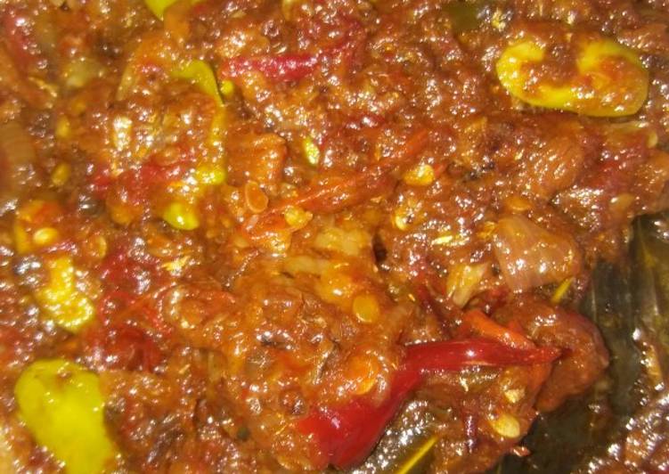 Cara Gampang Menyiapkan Balado goreng ceker sarden Anti Gagal