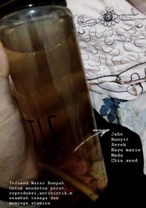 Foto resep Air detox reproduksi