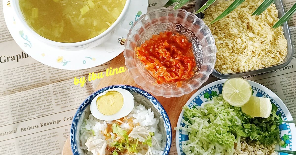 Soto Ayam Bening (dg koya) 🌹