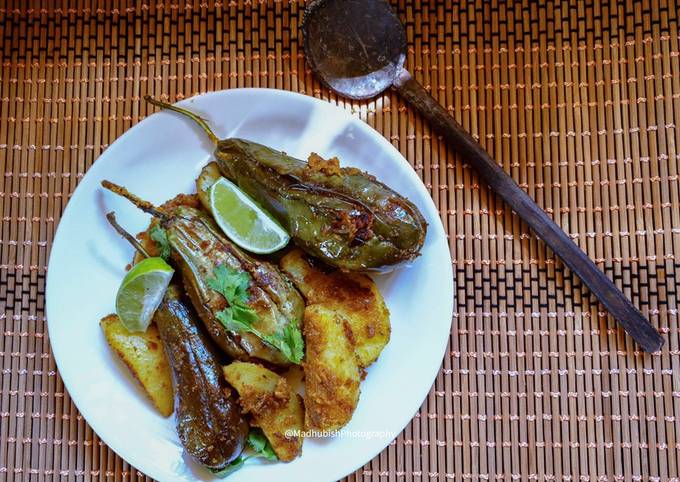 Simple Way to Make Thomas Keller Bharwan Baingan Aloo