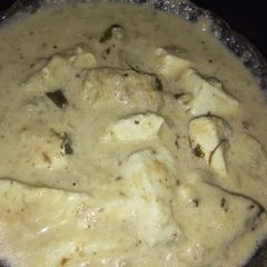 A picture of Paneer makhmali.