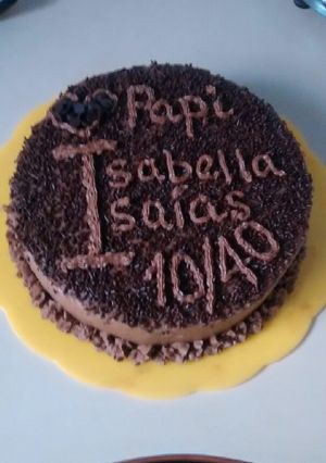Una foto de Torta de chocolate con Buttercreams de Chocolate