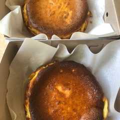 รูปของ Burnt cheese cake