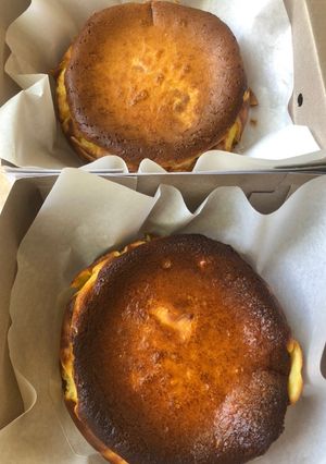 Foto resep Burnt cheese cake