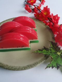 Foto resep Pudding Semangka