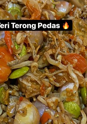 Foto resep Teri Terong Petai Balado Special 🔥