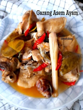 Langkah Gampang Menyiapkan Resep #407. Garang Asem Ayam yang  Bikin Ketagihan Anti Ribet, Menggugah Selera