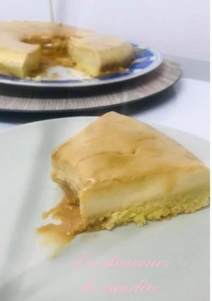 Une photo de Biscoflan au caramel au beurre salé