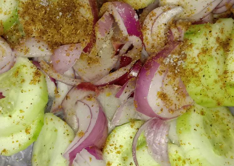 Simple Way to Prepare Favorite Cucumber Onion Salad