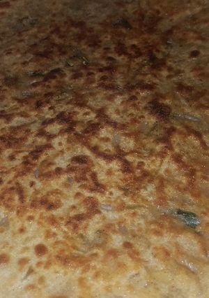 A picture of Moli ka paratha.