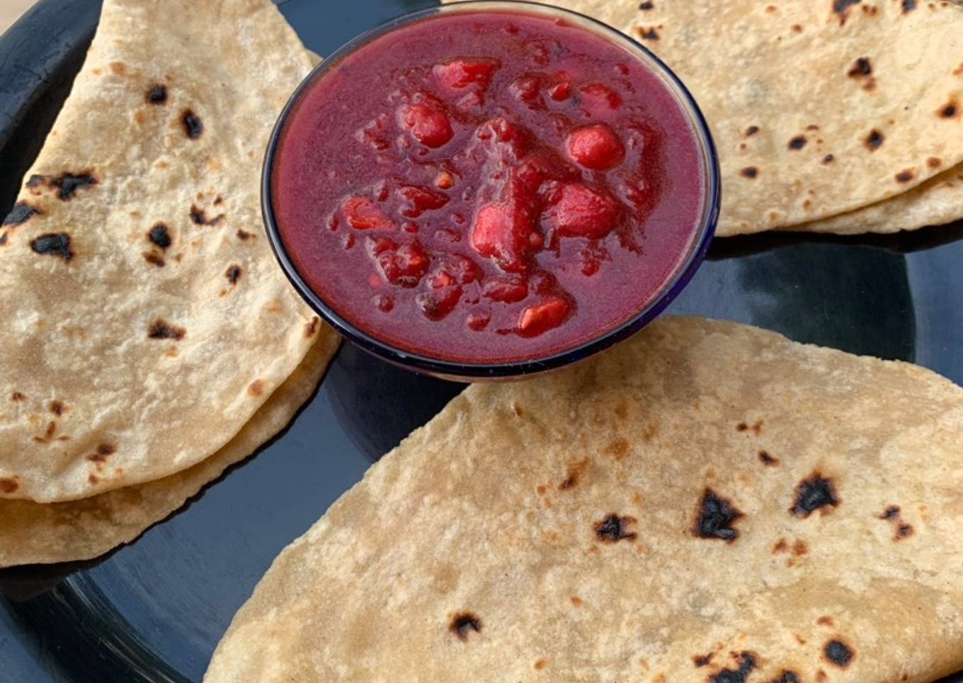 Beetroot chole masala