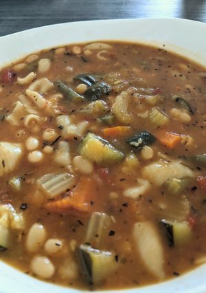 A picture of Instant Pot Hearty Vegetable Soup (GF/V).