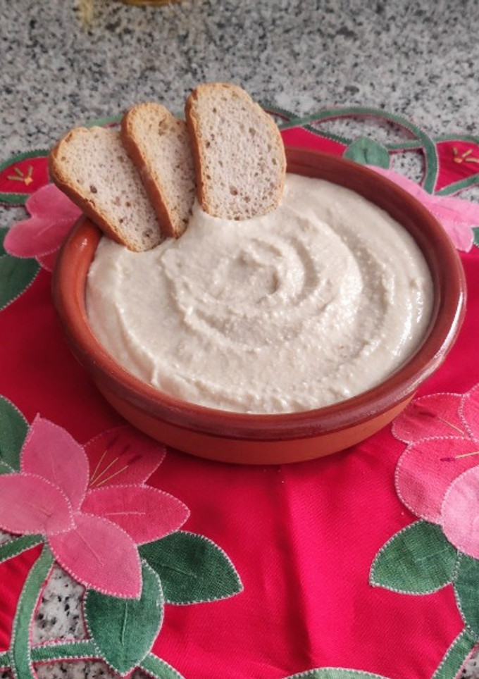 Una foto de Ajoblanco de Almería (con y sin Thermomix)