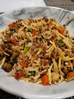 Zöldséges - darált húsos egytálétel gluténmentesen recept fotója