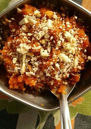 A picture of Gajar ka halwa.