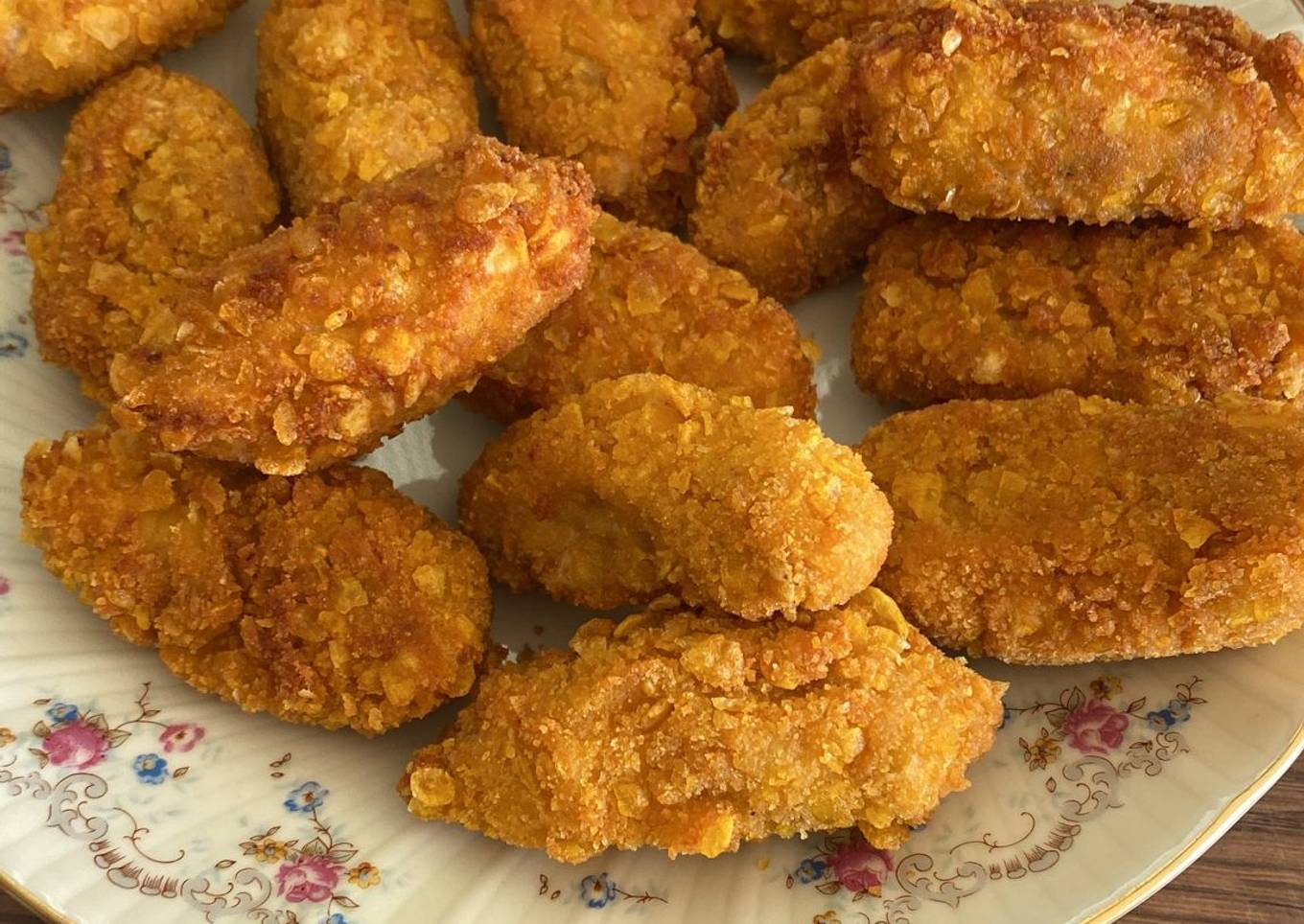 Croquetas de sobras de carne del cocido