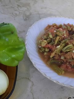 صورة لوصفة فاصولياء خضرة بالزيت