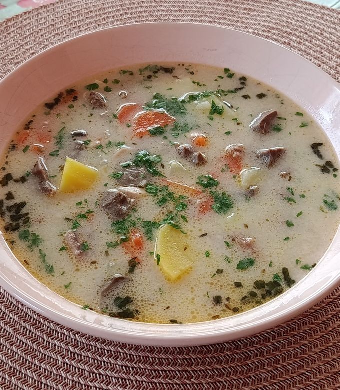 Tárkonyos bárány ragu leves #gluténmentes#tejmentes recept fotója