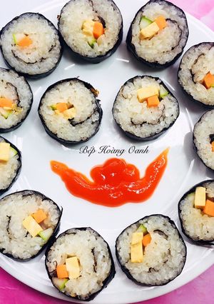 Hình của món Sushi Chay 🍙.