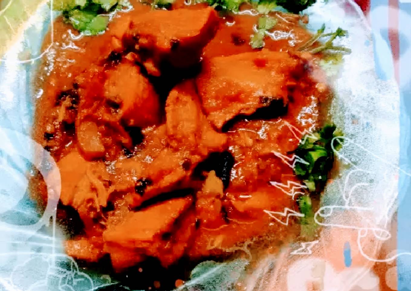 Smoky grilled chicken tikka