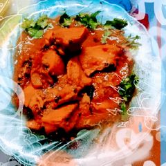A picture of Smoky grilled chicken tikka.