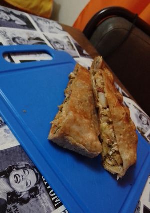 Una foto de Calzone de Mariscos