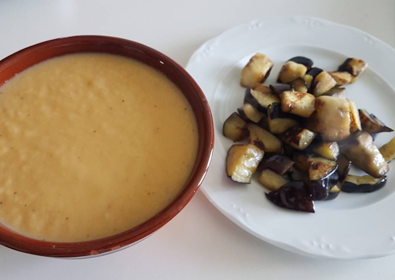 Crema de berenjenas Thermomix