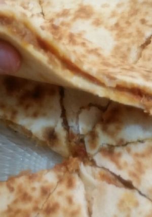 صورة لوصفة فطيرة محشية شكشوكة
