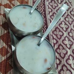 A picture of Coconut Sabudana kheer.