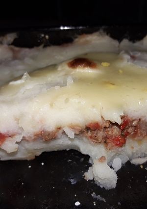 Una foto de Pastel de papas