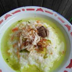 Bubur Ayam Berkuah রেসিপির প্রধান ছবি