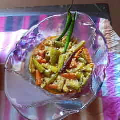 A picture of Parwal Carrot Combo.