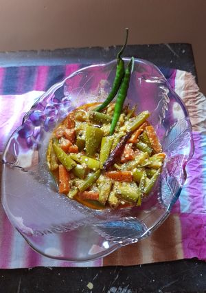 A picture of Parwal Carrot Combo.