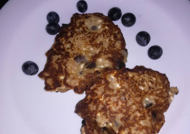 Cukormentes túrós "palacsinta" /lepény