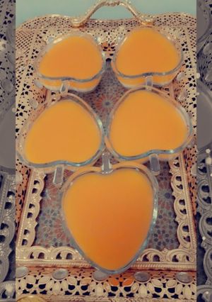صورة لوصفة بالوظة بالبرتقال