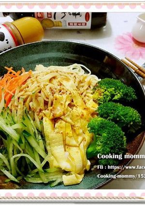芝麻醬拌麵 的食譜成品照片