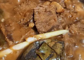 Masakan Populer Bistik daging sapi Nikmat Lezat