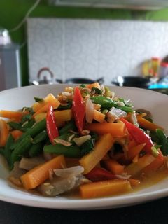 Foto resep Tumis wortel buncis bakso