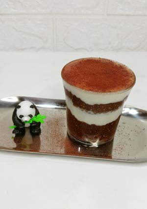 Foto resep Tiramisu Chia Pudding 🍮