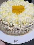 Postre chajá sin gluten