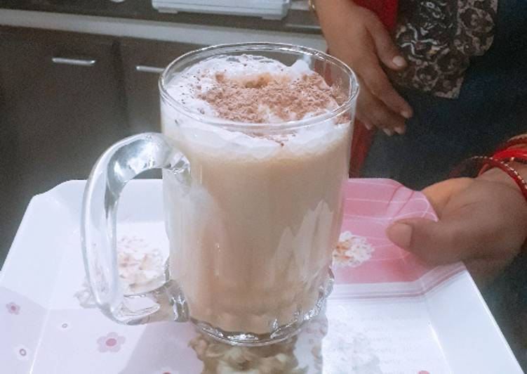 Cold coffee with ice-cream