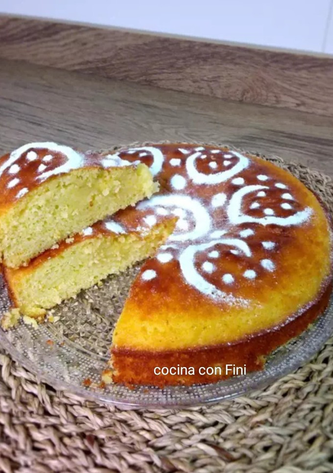 Una foto de Bizcocho de naranja