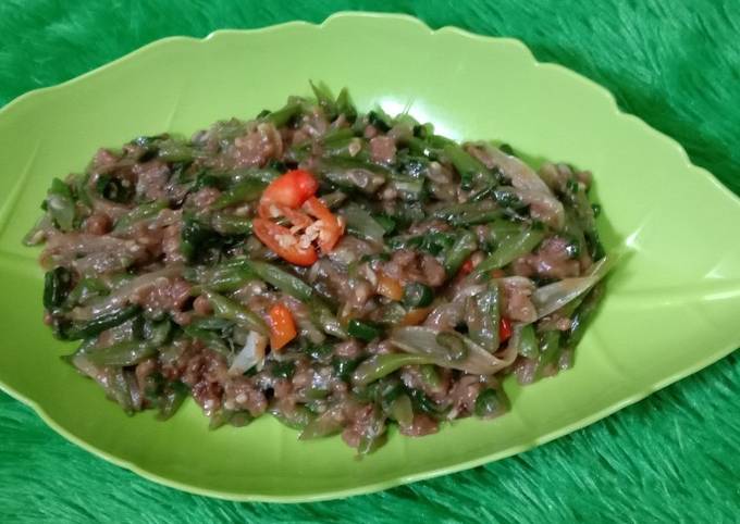 Resep Tumis kornet buncis cabe ijo, Bisa Manjain Lidah