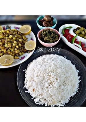 عکسی از دستور خوراک گوشت چرخ کرده و سیب زمینی🌮