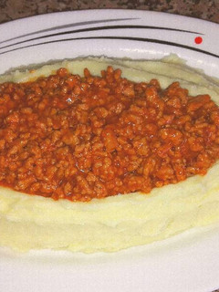 Una foto de Pastel de puré de patata con carne picada